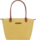 Waterproof Nylon Tote bag for Women Lightweight Designer Handbag with Zipper Stylish and Durable Purse