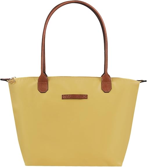 Waterproof Nylon Tote bag for Women Lightweight Designer Handbag with Zipper Stylish and Durable Purse